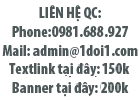 liên hệ 0981 688 927 banner quảng cáo